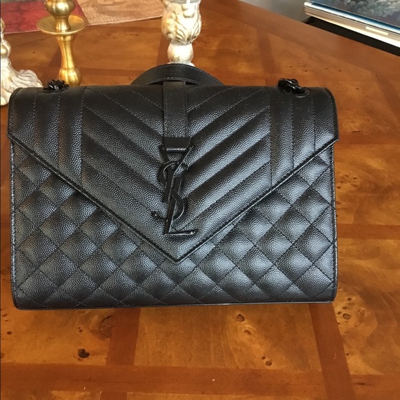Yves Saint Laurent Handbags - 2020 YSL Medium Monogram Satchel - slightly used. Minor scuffs on chain